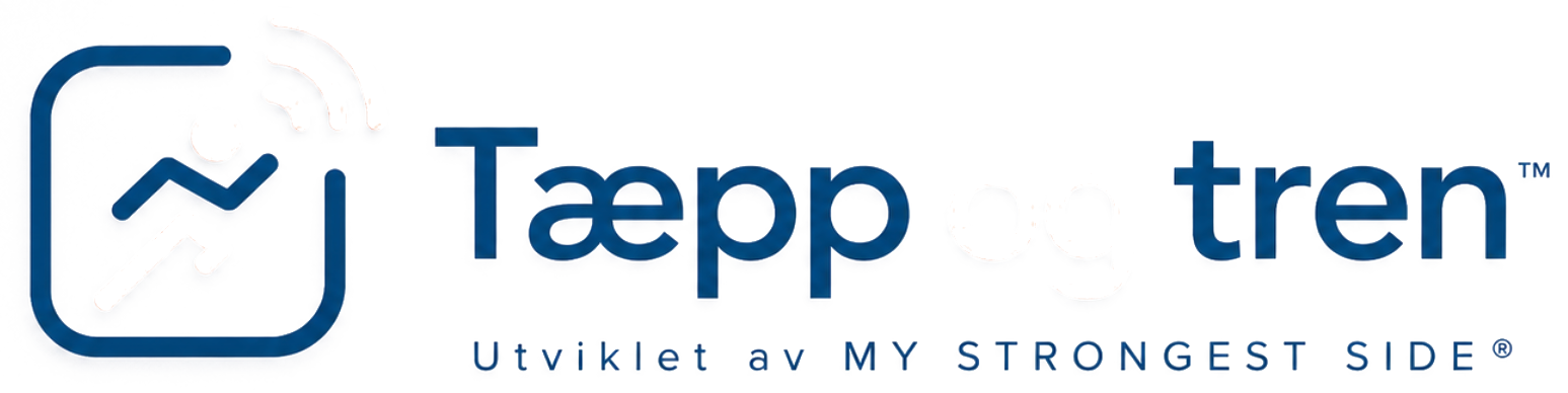 Tæpp og tren™. Utviklet av MY STRONGEST SIDE®